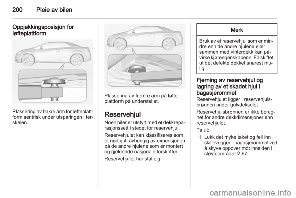 OPEL CASCADA 2013.5  Instruksjonsbok 