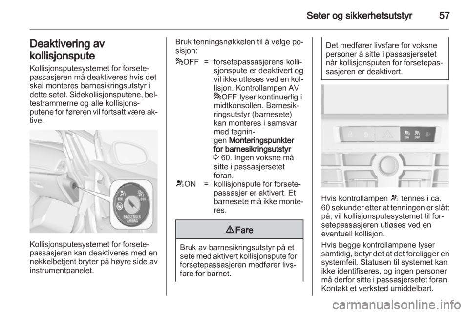 OPEL CASCADA 2013.5  Instruksjonsbok 