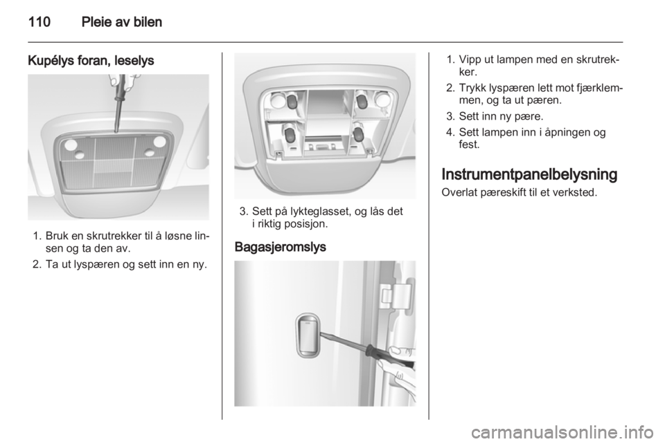 OPEL COMBO 2011 Instruksjonsbok OPEL COMBO 2011 Instruksjonsbok