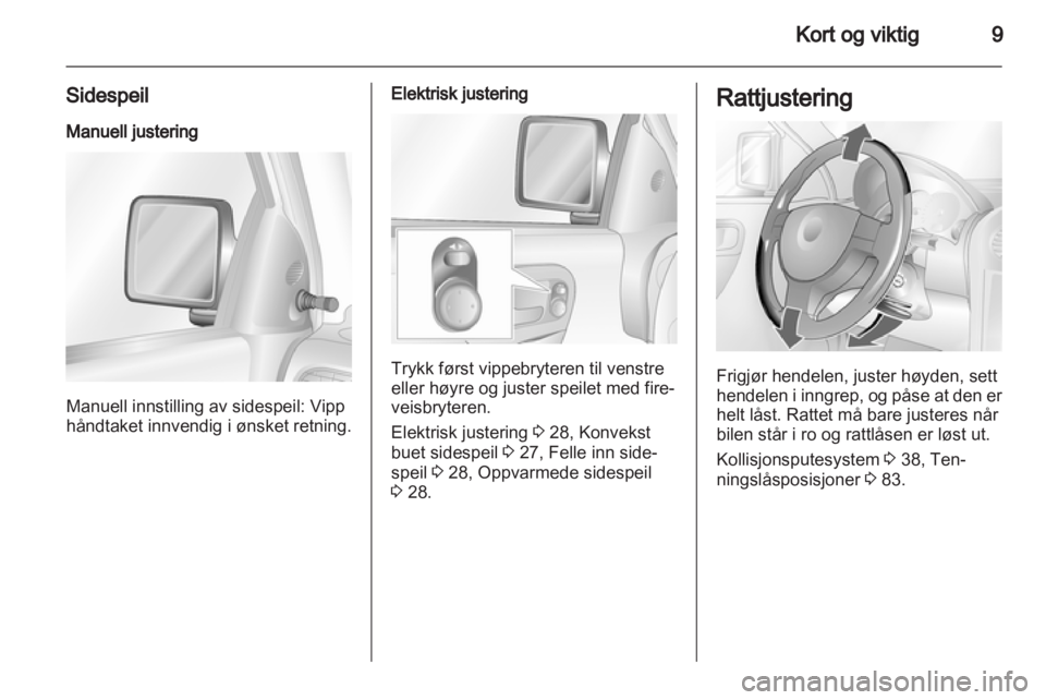 OPEL COMBO 2011  Instruksjonsbok 