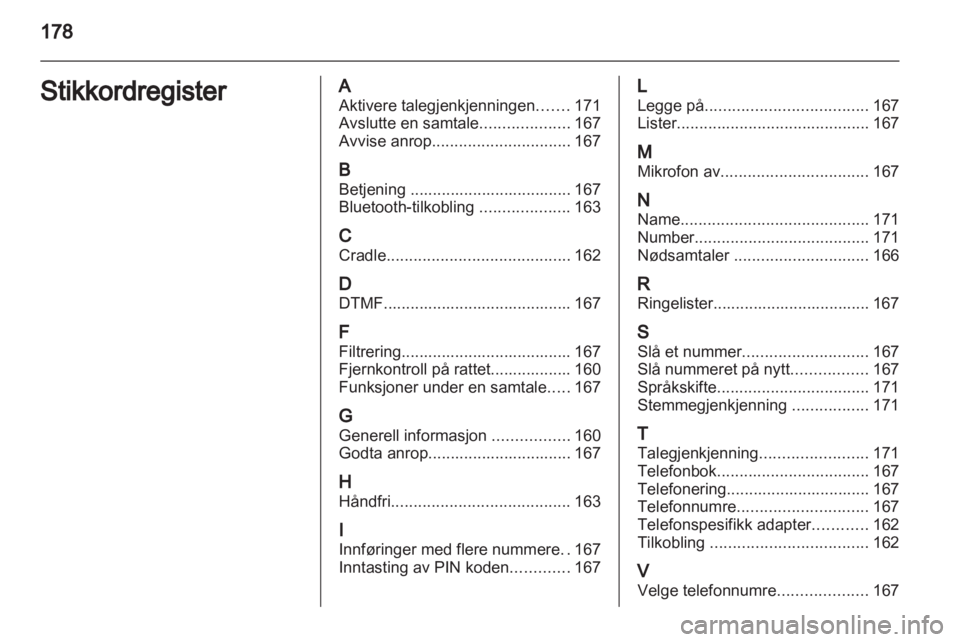 OPEL CORSA 2010.5  Brukerhåndbok for infotainmentsystem 