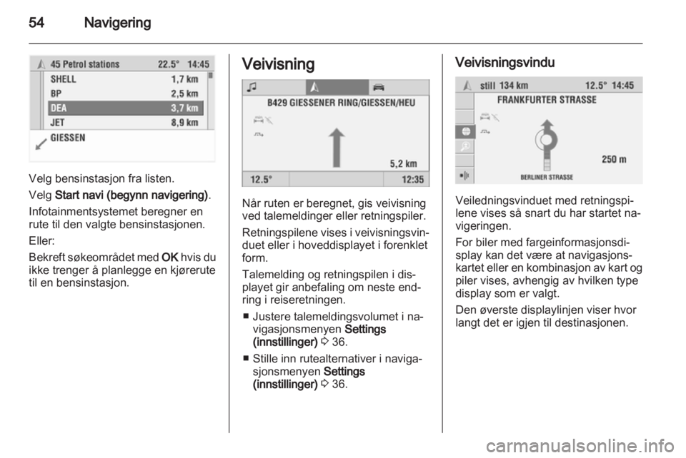 OPEL CORSA 2010.5  Brukerhåndbok for infotainmentsystem 