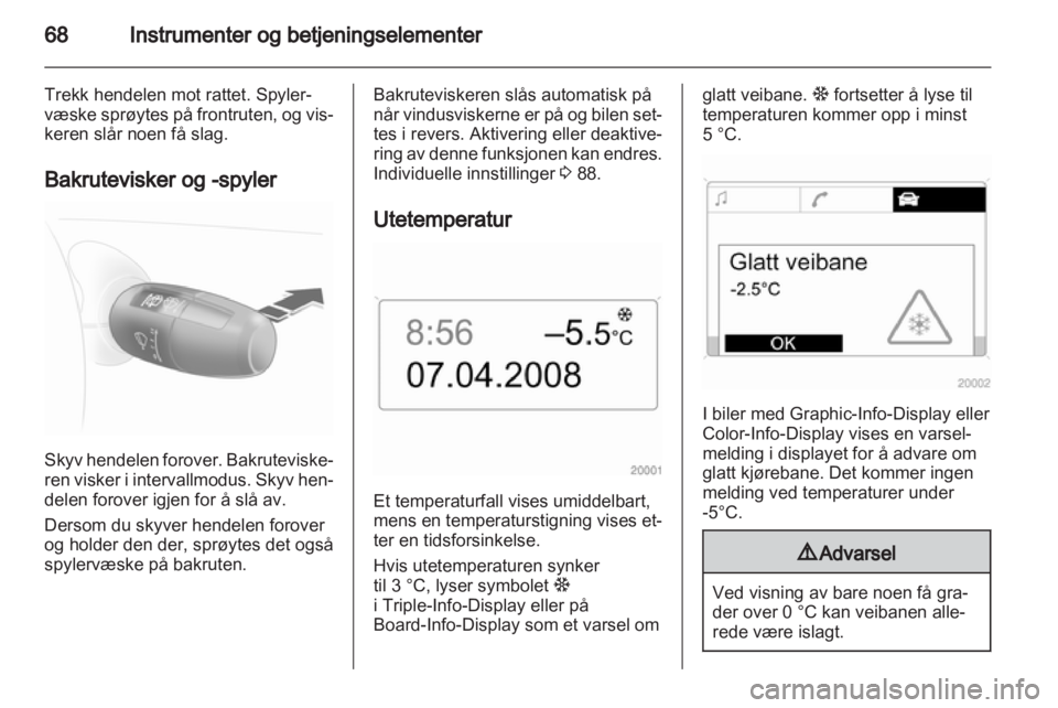 OPEL CORSA 2010.5  Instruksjonsbok 
