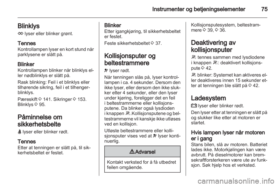 OPEL CORSA 2011 Instruksjonsbok OPEL CORSA 2011 Instruksjonsbok