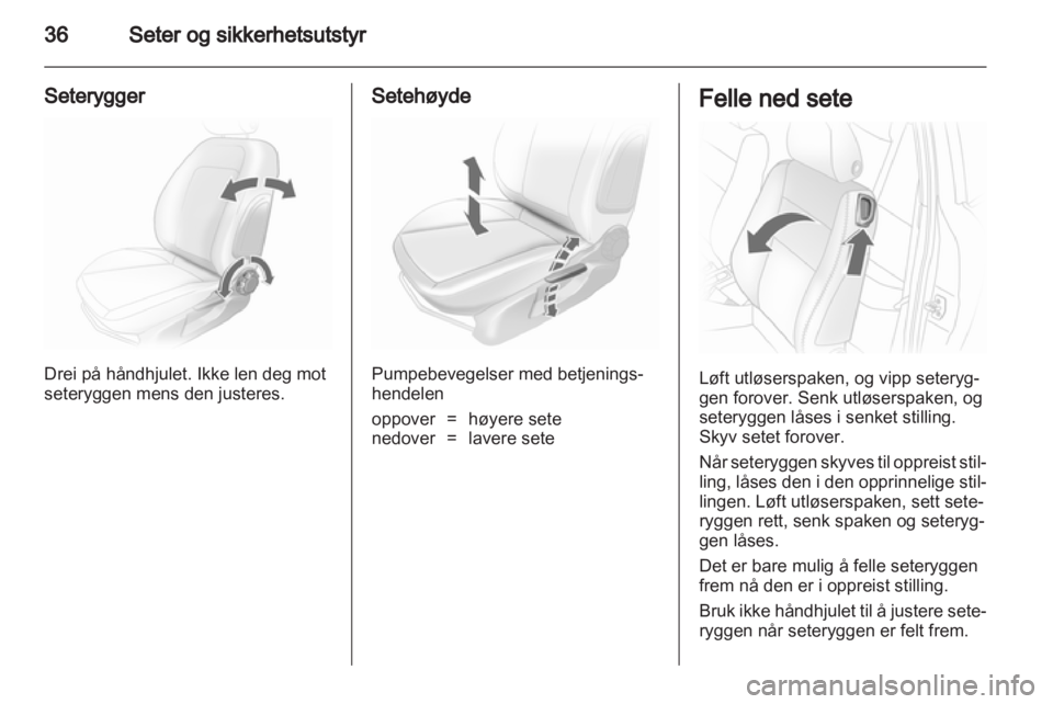 OPEL CORSA 2012  Instruksjonsbok 