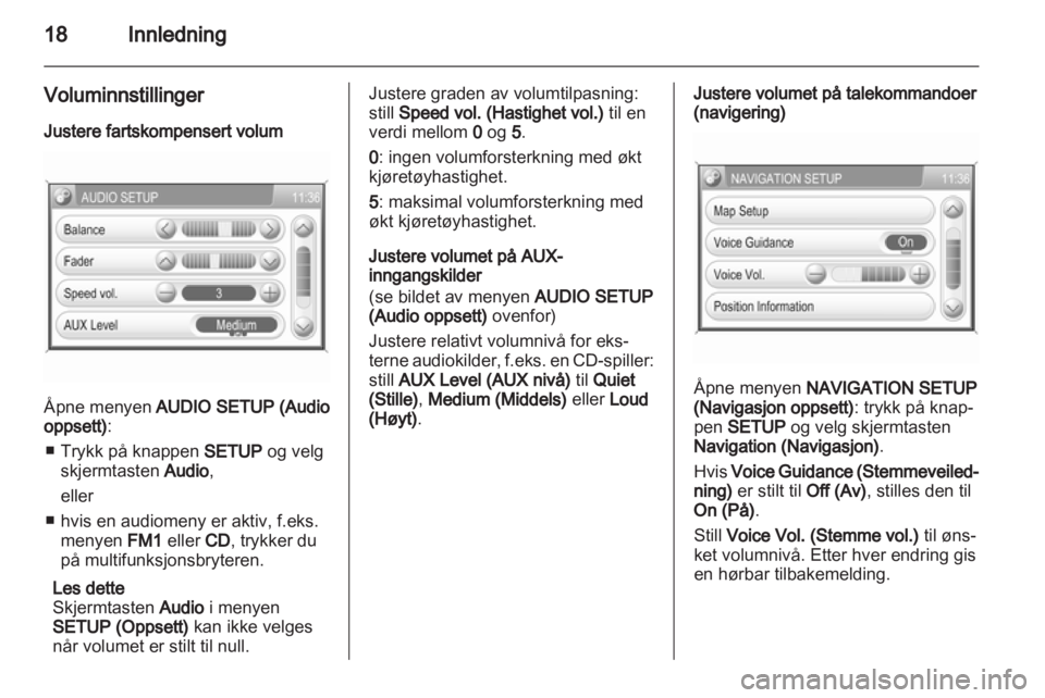 OPEL CORSA 2013.5  Brukerhåndbok for infotainmentsystem 