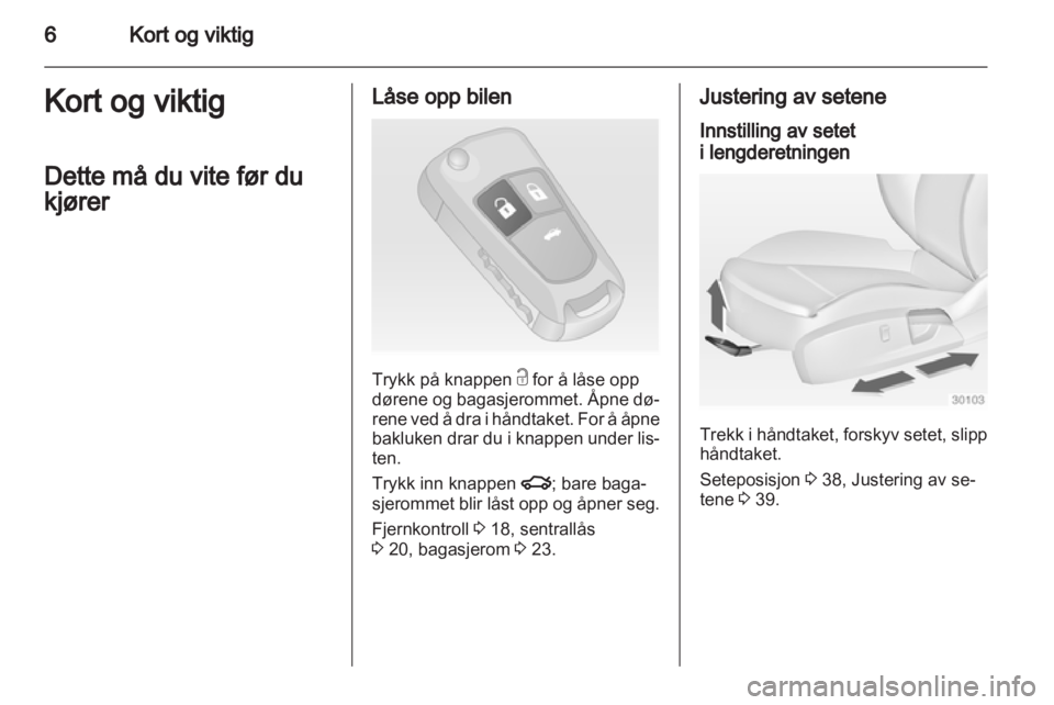 OPEL INSIGNIA 2010  Instruksjonsbok 