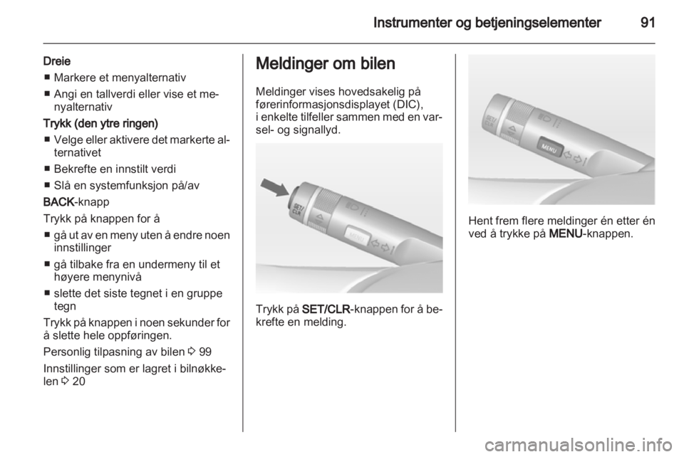 OPEL INSIGNIA 2010  Instruksjonsbok 