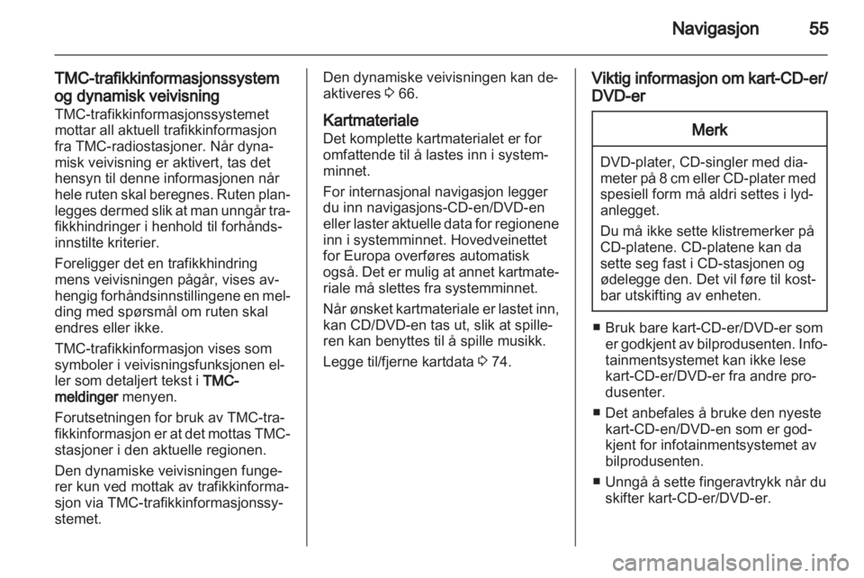 OPEL INSIGNIA 2010.5  Brukerhåndbok for infotainmentsystem 