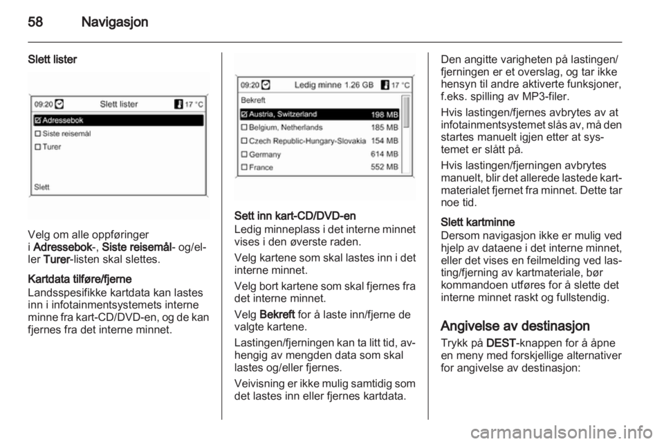 OPEL INSIGNIA 2010.5  Brukerhåndbok for infotainmentsystem 