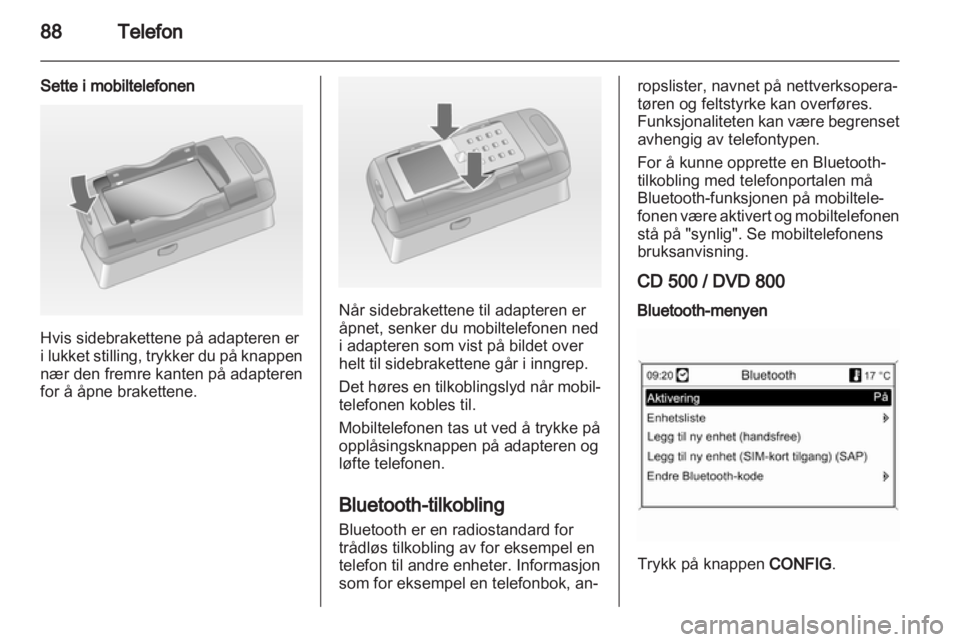 OPEL INSIGNIA 2010.5  Brukerhåndbok for infotainmentsystem 