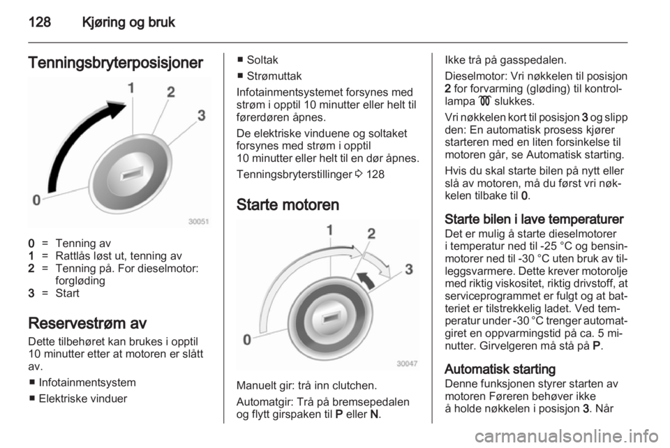 OPEL INSIGNIA 2011  Instruksjonsbok 