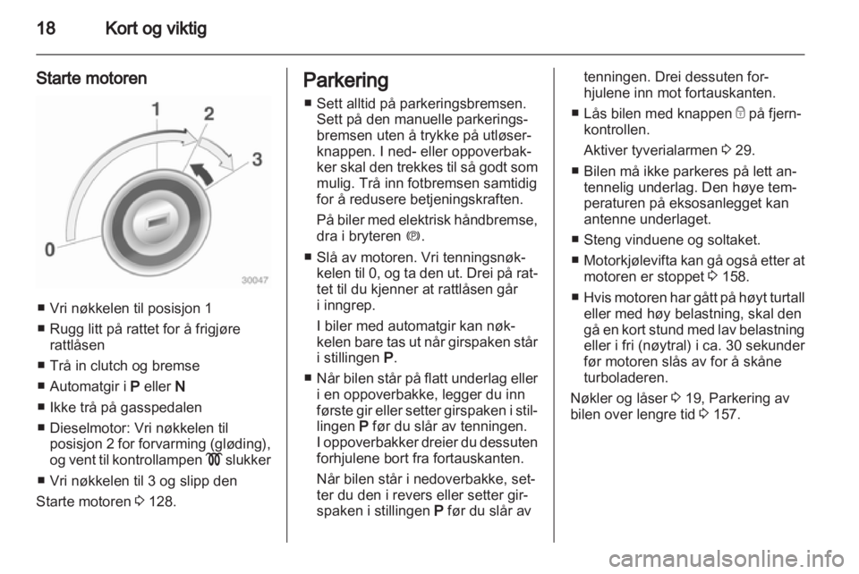 OPEL INSIGNIA 2011  Instruksjonsbok 