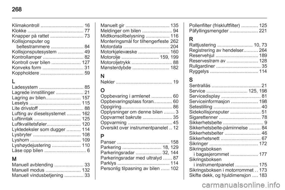 OPEL INSIGNIA 2011  Instruksjonsbok 