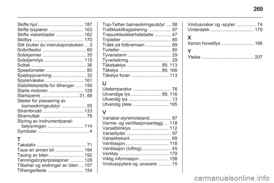 OPEL INSIGNIA 2011  Instruksjonsbok 