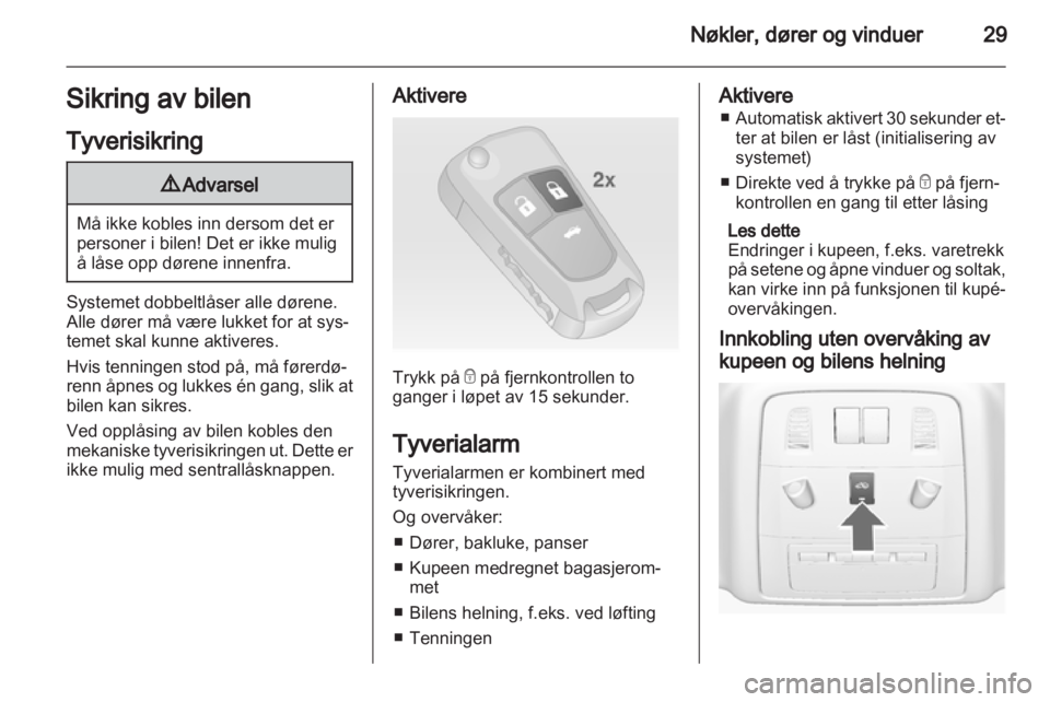 OPEL INSIGNIA 2011  Instruksjonsbok 