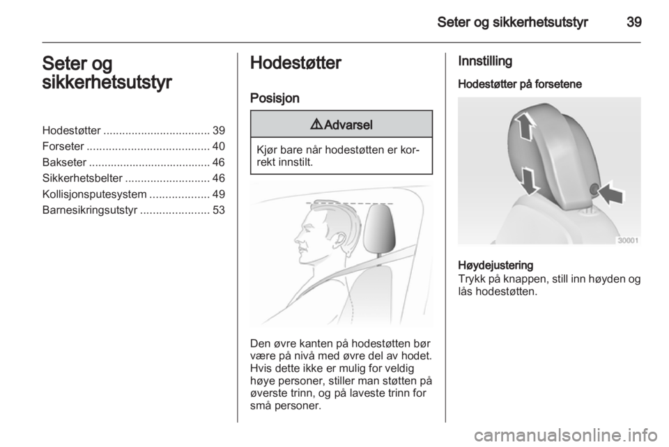 OPEL INSIGNIA 2011  Instruksjonsbok 