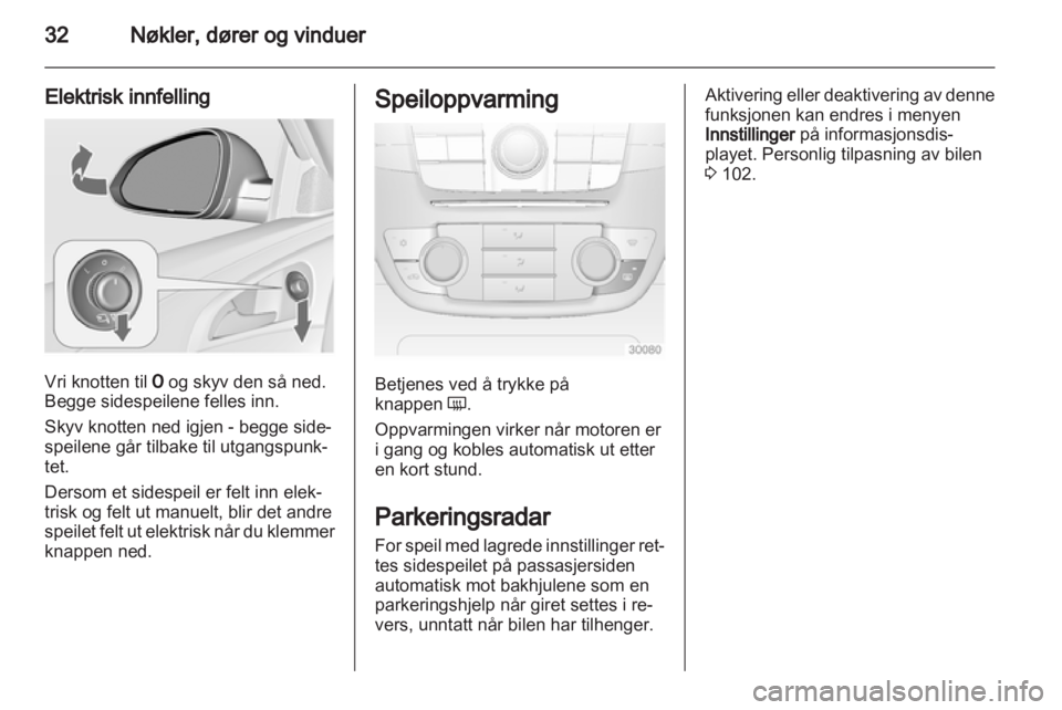 OPEL INSIGNIA 2011.5  Instruksjonsbok 