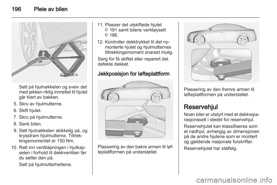 OPEL INSIGNIA 2012 Instruksjonsbok OPEL INSIGNIA 2012 Instruksjonsbok