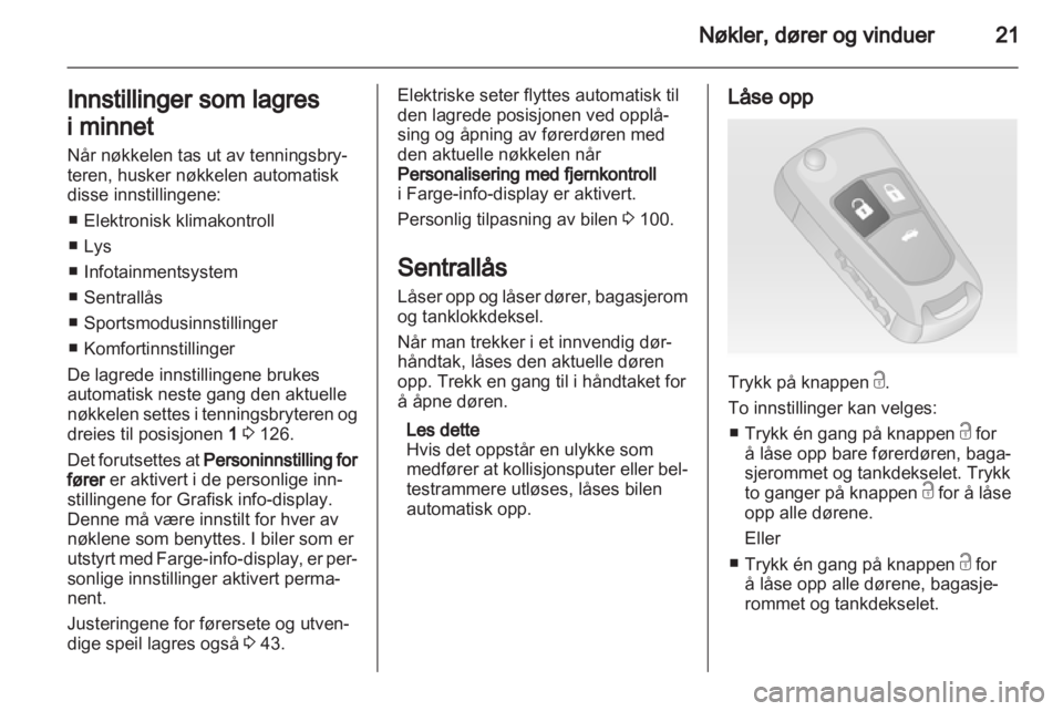 OPEL INSIGNIA 2012  Instruksjonsbok 