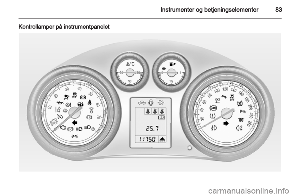 OPEL INSIGNIA 2012 Instruksjonsbok OPEL INSIGNIA 2012 Instruksjonsbok