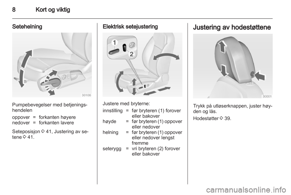 OPEL INSIGNIA 2012 Instruksjonsbok OPEL INSIGNIA 2012 Instruksjonsbok
