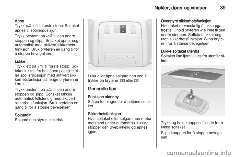 OPEL INSIGNIA 2013  Instruksjonsbok 