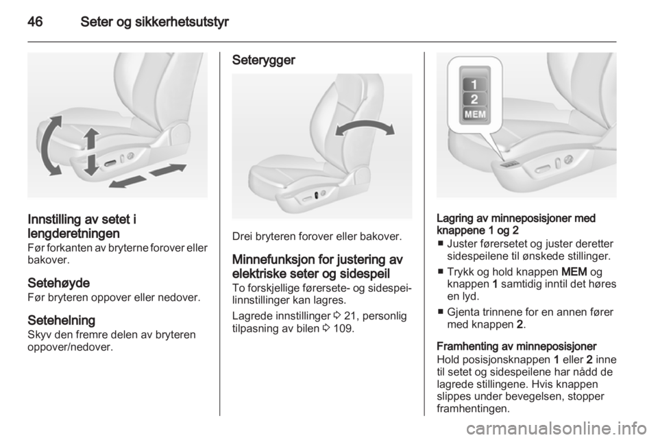 OPEL INSIGNIA 2013  Instruksjonsbok 