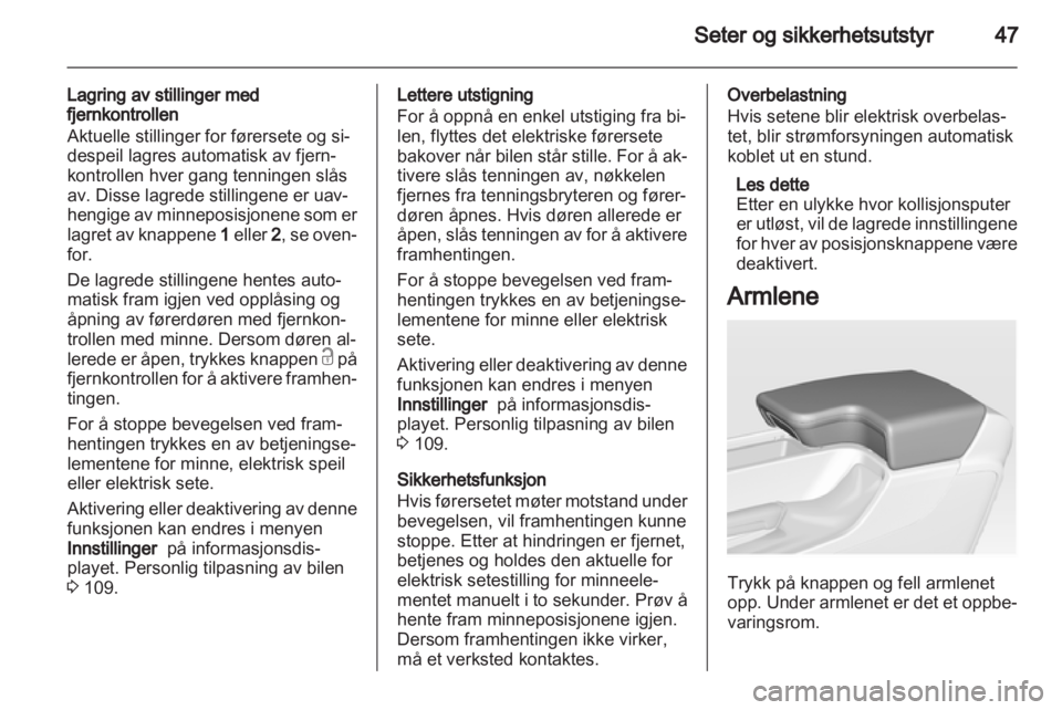 OPEL INSIGNIA 2013  Instruksjonsbok 