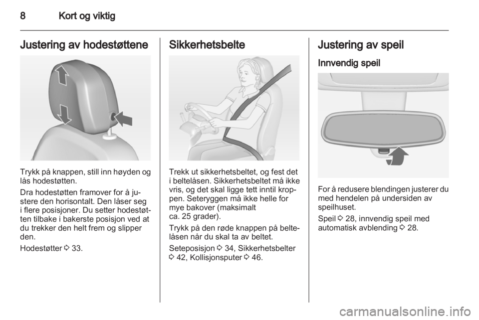 OPEL MERIVA 2011  Instruksjonsbok 