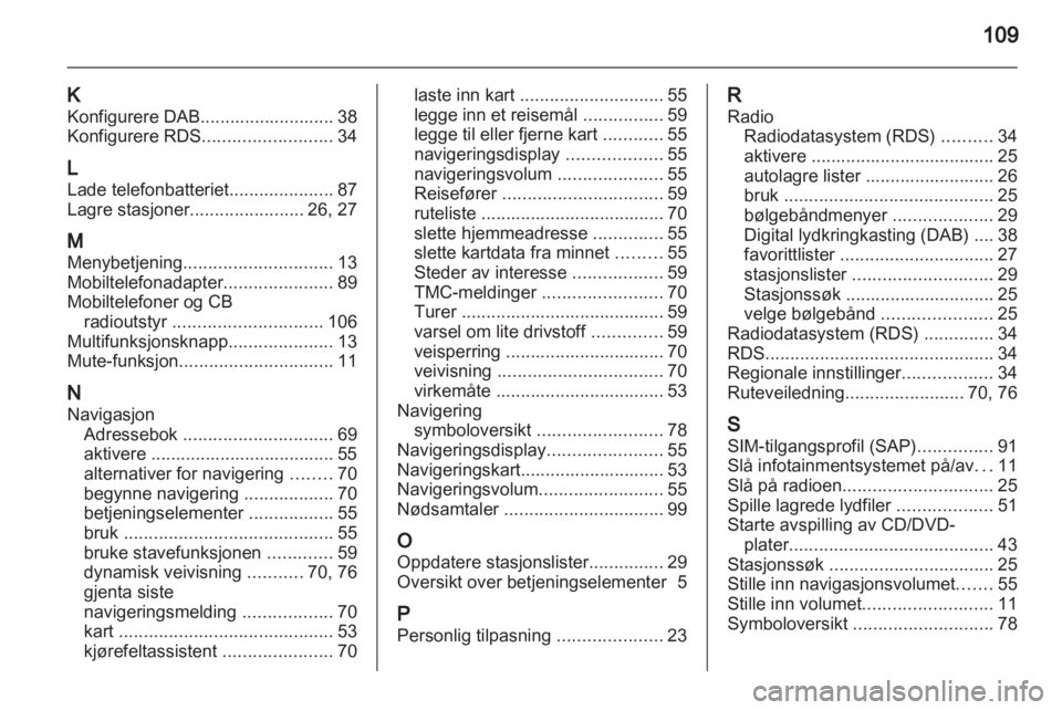 OPEL MERIVA 2011.25  Brukerhåndbok for infotainmentsystem 