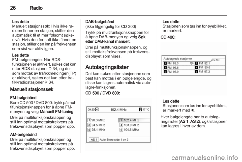 OPEL MERIVA 2011.25  Brukerhåndbok for infotainmentsystem 