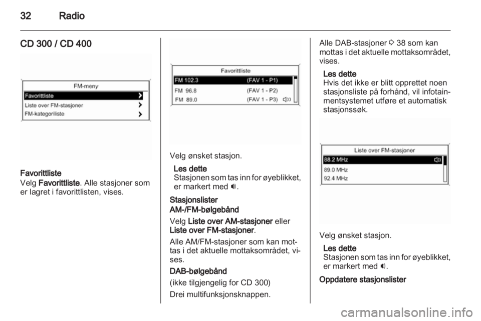 OPEL MERIVA 2011.25  Brukerhåndbok for infotainmentsystem 