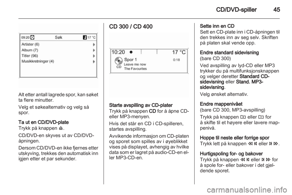 OPEL MERIVA 2011.25  Brukerhåndbok for infotainmentsystem 