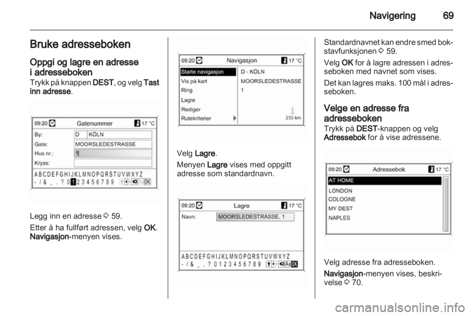 OPEL MERIVA 2011.25  Brukerhåndbok for infotainmentsystem 