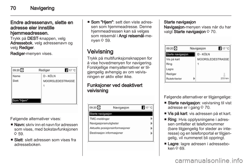 OPEL MERIVA 2011.25  Brukerhåndbok for infotainmentsystem 