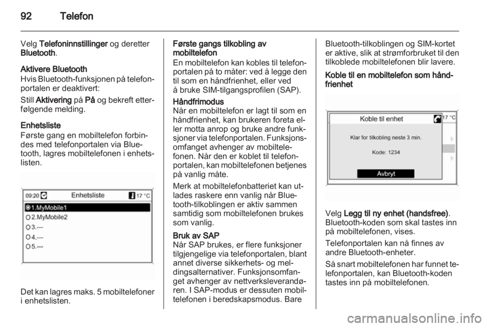 OPEL MERIVA 2011.25  Brukerhåndbok for infotainmentsystem 