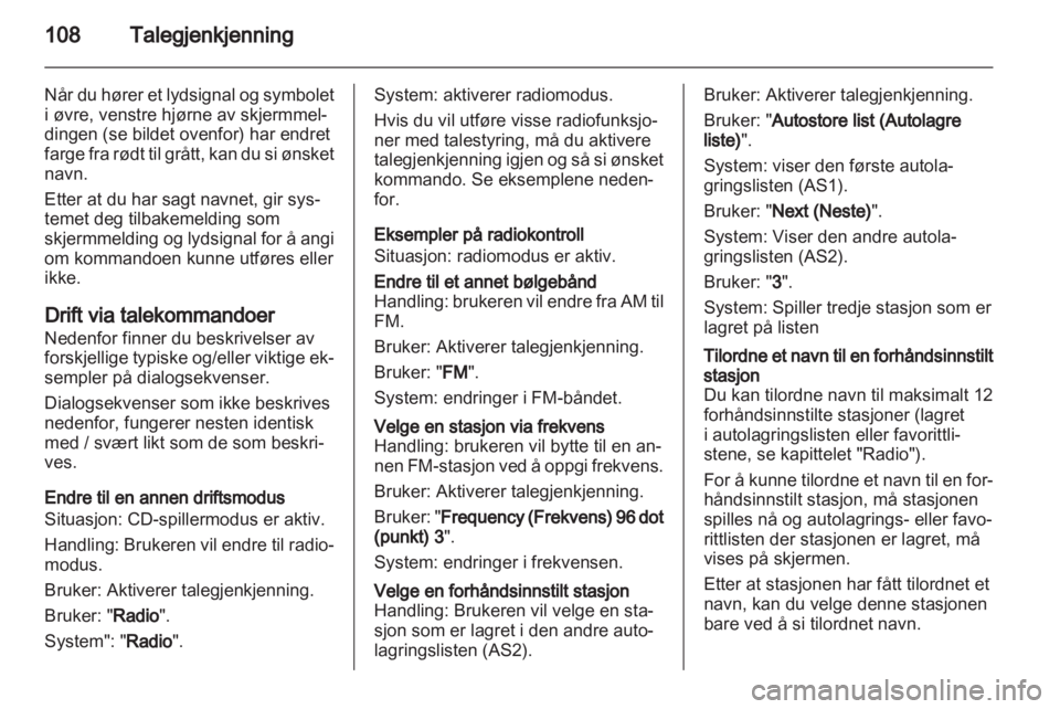 OPEL MERIVA 2012  Brukerhåndbok for infotainmentsystem 