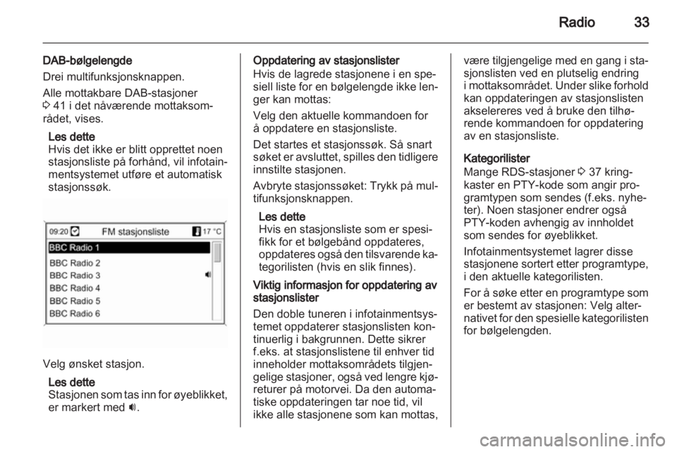OPEL MERIVA 2012  Brukerhåndbok for infotainmentsystem 