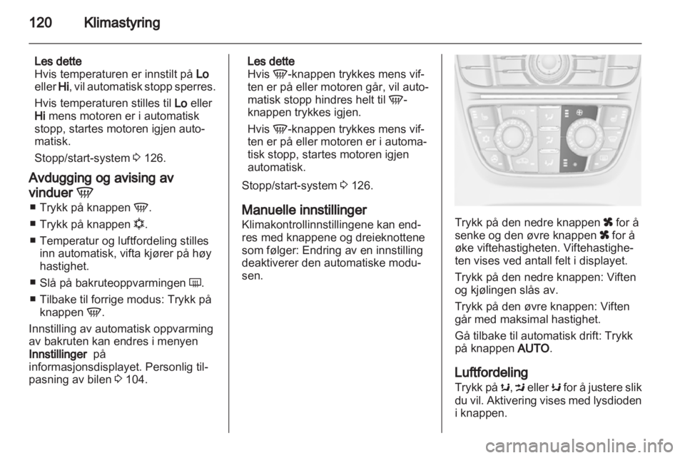 OPEL MERIVA 2013  Instruksjonsbok 