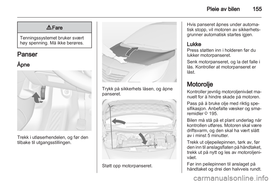OPEL MERIVA 2013  Instruksjonsbok 