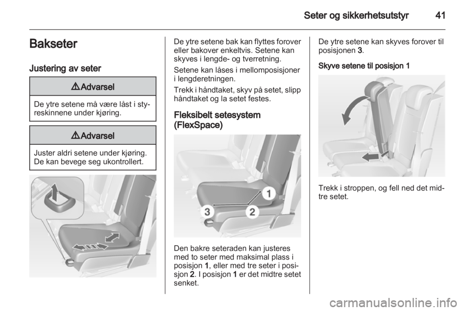 OPEL MERIVA 2013  Instruksjonsbok 