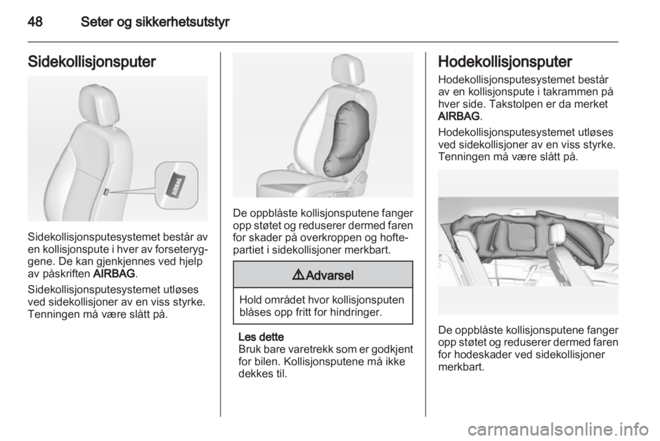 OPEL MERIVA 2013  Instruksjonsbok 