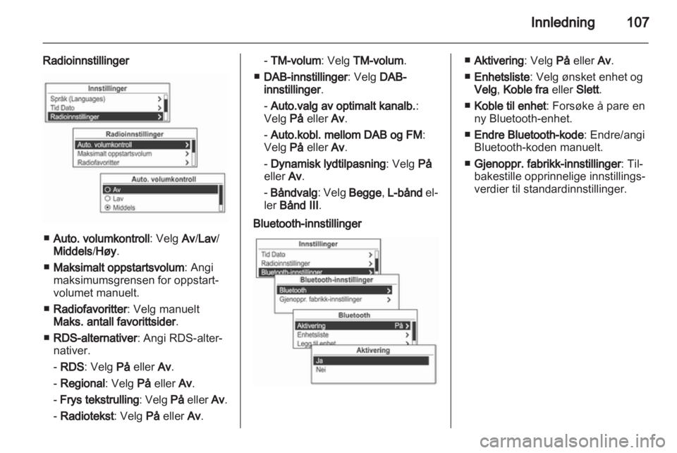 OPEL MOKKA 2013  Brukerhåndbok for infotainmentsystem 