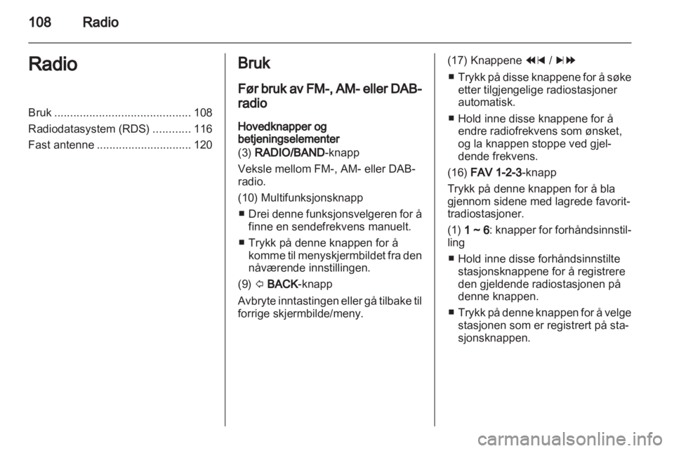 OPEL MOKKA 2013  Brukerhåndbok for infotainmentsystem 