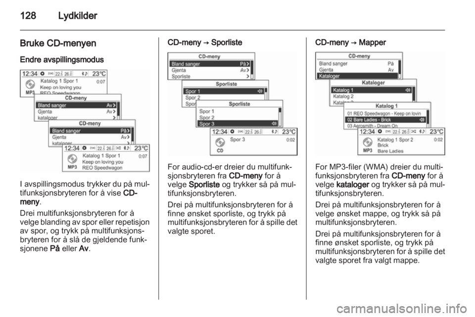 OPEL MOKKA 2013 Brukerhåndbok for infotainmentsystem OPEL MOKKA 2013 Brukerhåndbok for infotainmentsystem