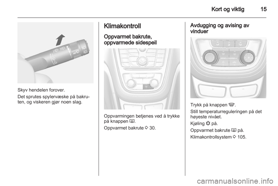 OPEL MOKKA 2013  Instruksjonsbok 