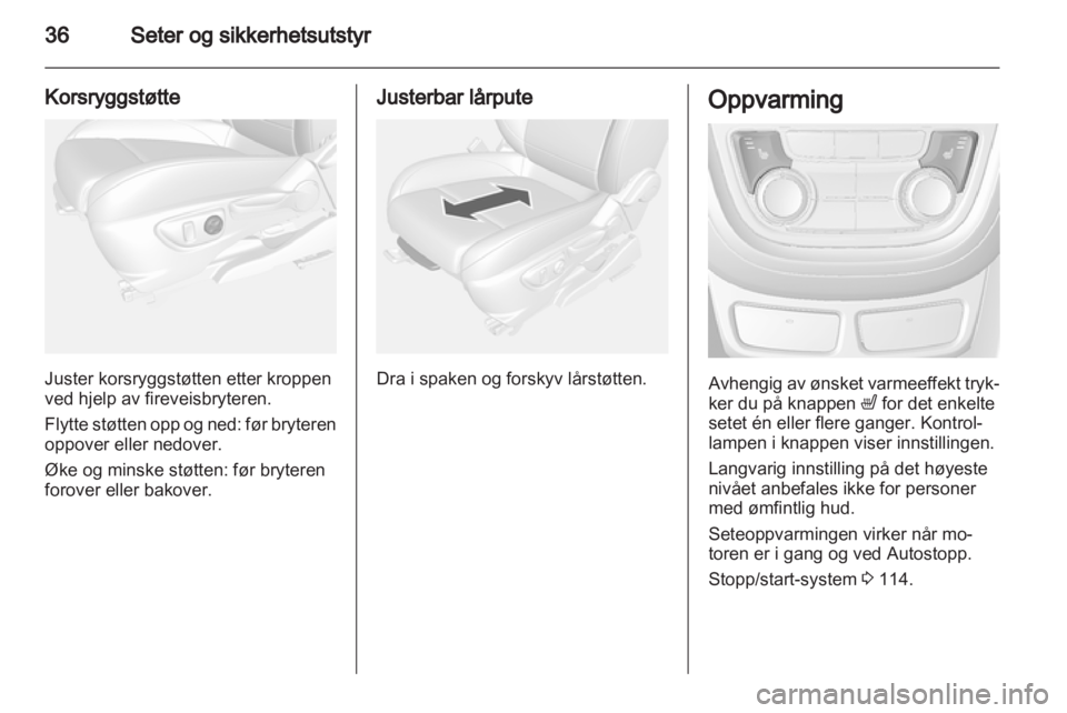 OPEL MOKKA 2013  Instruksjonsbok 