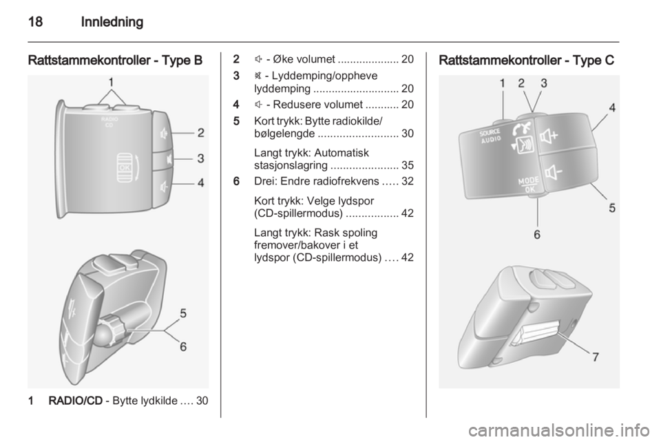 OPEL VIVARO 2012.5  Brukerhåndbok for infotainmentsystem 