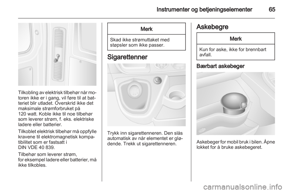 OPEL MOVANO_B 2012.5  Instruksjonsbok 